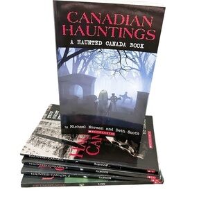 Haunted Canada Book Lot! 5 Scholastic Books The Unexplained True Ghost Stories